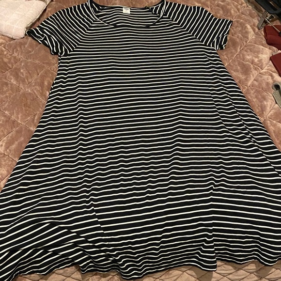 Old Navy | Dresses | Striped Swing Dress | Poshmark